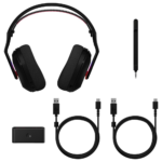 ⁦Astro A20 X LIGHTSPEED Wireless Gaming Headset with PLAYSYNC AUDIO and LIGHTSYNC RGB, Black⁩ - الصورة ⁦5⁩