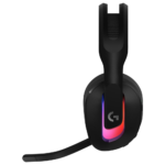 ⁦Astro A20 X LIGHTSPEED Wireless Gaming Headset with PLAYSYNC AUDIO and LIGHTSYNC RGB, Black⁩ - الصورة ⁦6⁩
