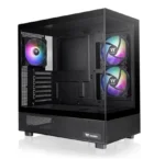 Thermaltake View 270 TG ARGB Mid Tower PC Case – Black, 3-Fan
