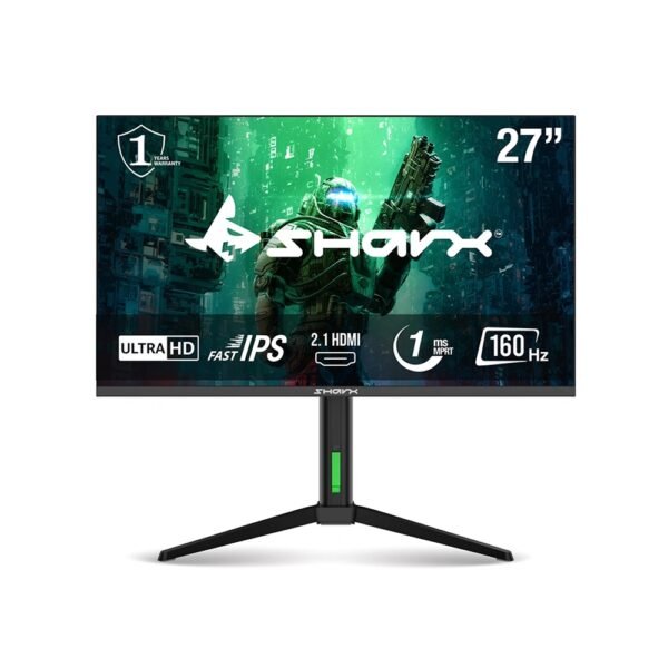 Sharx 27″ PROFIN 27U160I 4K 160Hz 0.3ms Fast IPS HDMI 2.1 Speaker Gaming Monitor