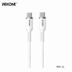 ⁦كيبل بيانات WEKOME WDC-11 Tint II Series من السيليكون الأصلي 100 واط تايب سي إلى تايب سي⁩ - الصورة ⁦5⁩
