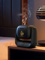 Portable Electronic Rechargeable Rotational Bukhoor Incense Burner - Image 3