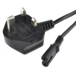 Power Cable, Electricity Charger Cord, 2Pin – 1.5m