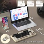 ⁦لوحة مفاتيح ميكانيكية ATTACK SHARK X85PRO بنظام Tri-mode مع هيكل Gasket - 75%⁩ - الصورة ⁦7⁩