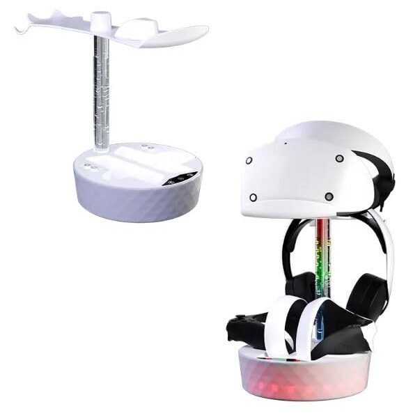 قاعدة الشحن والعرض OIVO لنظارة PS VR2 – أبيض