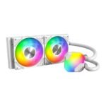 Montech HyperFlow ARGB 240 AIO 240mm CPU Cooling System, White