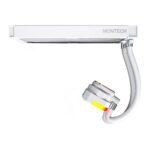 ⁦Montech HyperFlow ARGB 240 AIO 240mm CPU Cooling System, White⁩ - الصورة ⁦4⁩
