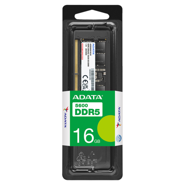 ADATA 16GB 5600MHz DDR5 laptop RAM SODIMM Memory