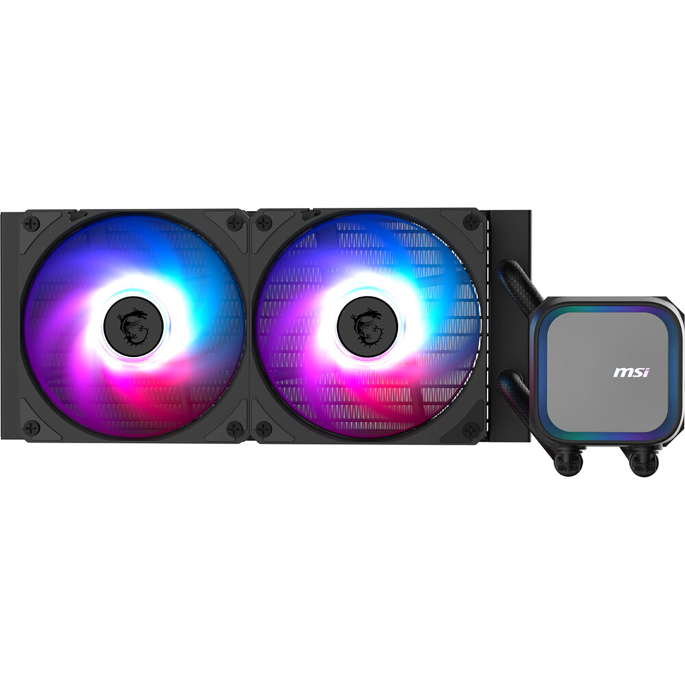 4711377273763 MSI MAG CORELIQUID A13 240 CPU Liquid Cooler – Black - الصورة 1