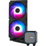 ⁦MSI MAG CORELIQUID A13 240 CPU Liquid Cooler – Black⁩ - الصورة ⁦2⁩