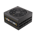 ⁦Gamdias 1300W PSU Helios P2 1300G 80 PLUS Gold Fully Modular ATX 3.0 Power Supply, Black⁩ - الصورة ⁦2⁩