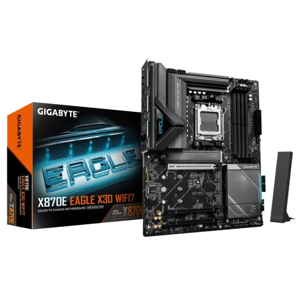 Gigabyte X870E EAGLE X3D WiFi7 ATX Motherboard