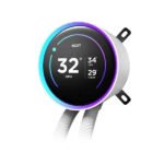 ⁦إن زي إكس تي كراكن إيليت 360 آر جي بي في2 مبرد سائل متكامل بحجم 360 مم مع شاشة آي بي إس إل سي دي مقاس 2.72 بوصة⁩ - الصورة ⁦8⁩