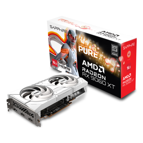 Sapphire 16GB PURE AMD Radeon RX 9060 XT GAMING OC GPU VGA Graphic Card