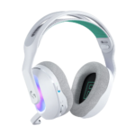 ⁦Logitech G522 LIGHTSPEED Wireless Gaming Headset with LIGHTSYNC RGB, White⁩ - الصورة ⁦3⁩
