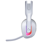 ⁦Astro A20 X LIGHTSPEED Wireless Gaming Headset with PLAYSYNC AUDIO and LIGHTSYNC RGB, White⁩ - الصورة ⁦6⁩