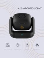 Portable Electronic Rechargeable Rotational Bukhoor Incense Burner - Image 7