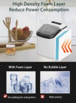 ⁦ماكينة ثلج أوتوماتيكية موفرة للطاقة  من Gasny – إنتاج سريع ووظيفة التنظيف الذاتي⁩ - الصورة ⁦18⁩