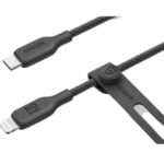 Anker 542 USB-C to Lightning Cable – Bio-Nylon – 6ft/1.8m -Black -A80B6H11