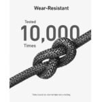 ⁦Anker USB-C to USB-C Cable 240W -Bio-Braided -3ft -Black -A80F5H11⁩ - الصورة ⁦2⁩