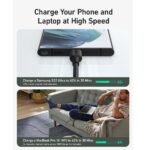 ⁦Anker USB-C to USB-C Cable 240W -Bio-Braided -3ft -Black -A80F5H11⁩ - الصورة ⁦4⁩