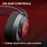 ⁦SteelSeries 61555 Arctis Nova 7 Wireless Gaming Headset Diablo IV Edition – PC, PS5, PS4, Mobile⁩ - الصورة ⁦6⁩