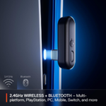 ⁦SteelSeries 61682 Arctis GameBuds Earbuds Active Noise Cancelling Gaming Headset – PC, PlayStation, Mobile (White)⁩ - الصورة ⁦7⁩