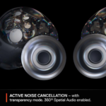 ⁦SteelSeries 61682 Arctis GameBuds Earbuds Active Noise Cancelling Gaming Headset – PC, PlayStation, Mobile (White)⁩ - الصورة ⁦3⁩