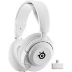 SteelSeries 61671 Arctis Nova 5 Wireless Gaming Headset – White, PC, PS5, PS4