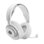 ⁦SteelSeries 61671 Arctis Nova 5 Wireless Gaming Headset – White, PC, PS5, PS4⁩ - الصورة ⁦2⁩