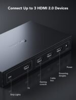 ⁦طقم جوفيGovee AI Sync Box Kit 2 لأجهزة التلفزيون مقاس ٥٥ إلى ٦٥ بوصة - إتش ٨٦٠٤ بي ١٢⁩ - الصورة ⁦5⁩