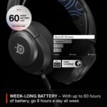⁦SteelSeries 61671 Arctis Nova 5 Wireless Gaming Headset – White, PC, PS5, PS4⁩ - الصورة ⁦7⁩