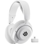 SteelSeries 61674 Arctis Nova 5P Wireless Gaming Headset – White, PC, PS5, PS4