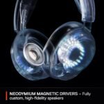 ⁦SteelSeries 61674 Arctis Nova 5P Wireless Gaming Headset – White, PC, PS5, PS4⁩ - الصورة ⁦6⁩