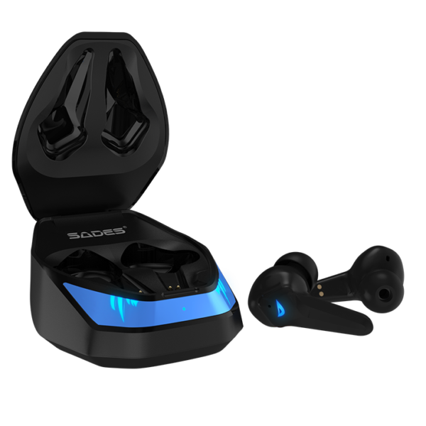 سماعات أذن لاسلكية ساديس وينجز 200 تي دبليو اس 02 (SADES WINGS 200 TRUE WIRELESS EARBUDS TWS02)