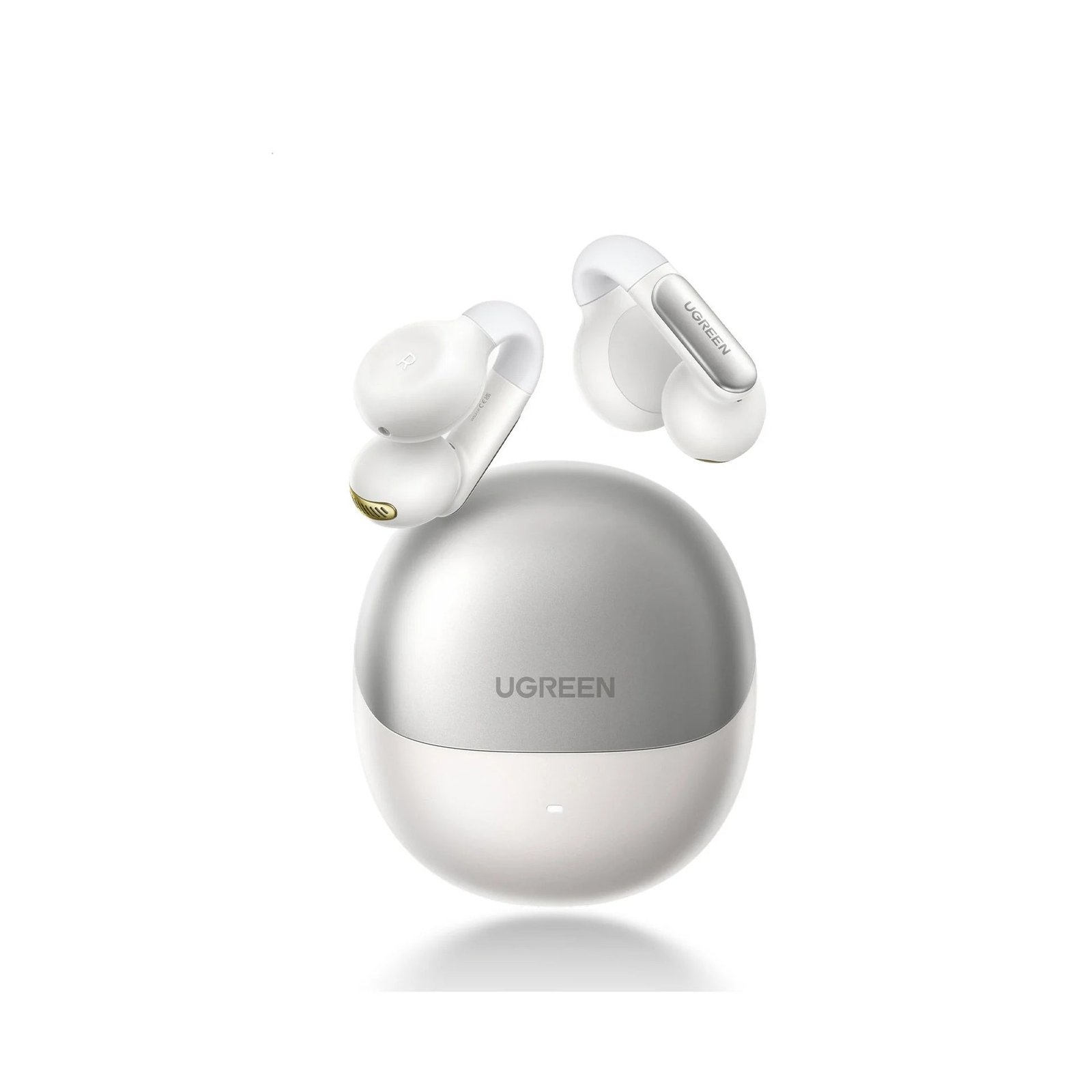 6473c832237bccc26a9ac0e04aea5a94 UGREEN HiTune S5 True Wireless Earbuds - White - الصورة 1