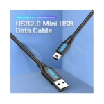 ⁦Vention COMBG Mini USB Cable, 1.5m⁩ - الصورة ⁦2⁩