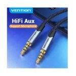 ⁦Vention BAQHH 3.5 AUX Cable Male to Male 3.5mm Jack HiFi, 2m⁩ - الصورة ⁦4⁩