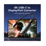 ⁦Vention CRGBC USB-C to DP 8K@60Hz 4K@144Hz Converter Adapter⁩ - الصورة ⁦4⁩