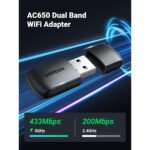 ⁦UGREEN 20204 AC650 Dual-Band Wireless USB Adapter⁩ - الصورة ⁦2⁩