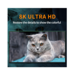 ⁦Jasoz A116 HDMI 2.1 8K 60Hz, 4K 240Hz Cable – 2m⁩ - الصورة ⁦3⁩