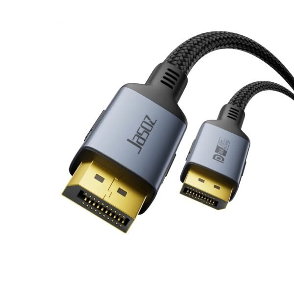 Jasoz A141 DisplayPort DP 2.1, 4K@240Hz, 16K, 8K, Support Cable, 2m
