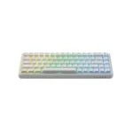 ⁦Ajazz AK680 Max  Wired Magnetic Switch Gaming Keyboard, White⁩ - الصورة ⁦3⁩