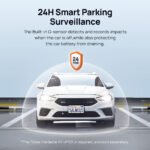 ⁦كاميرا سيارة 70mai M500 بدقة 2.7K مع ذاكرة داخلية eMMC بسعة 128GB، زاوية رؤية 170° وتصوير HDR⁩ - الصورة ⁦6⁩