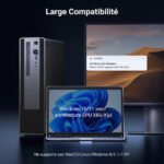 ⁦محول UGREEN AX900 USB WiFi 6 ثنائي النطاق 5GHz و 2.4GHz (CM762 – 35264)⁩ - الصورة ⁦7⁩