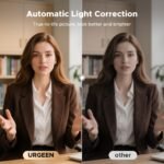 كاميرا ويب UGREEN بدقة 4K للكمبيوتر مع ميكروفون وغطاء خصوصية وزاوية تصوير 70° (CM831 – 65381) - Image 7