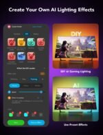 ⁦طقم جوفيGovee AI Sync Box Kit 2 لأجهزة التلفزيون مقاس ٥٥ إلى ٦٥ بوصة - إتش ٨٦٠٤ بي ١٢⁩ - الصورة ⁦4⁩