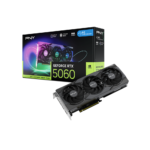 PNY 8GB GeForce RTX 5060 ARGB EPIC-X RGB Overclocked Triple Fan GPU VGA Graphic Card