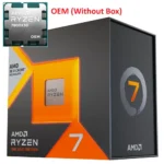 AMD Ryzen 7 7800X3D Gaming Processor AM5 Ryzen 7000 Series (OEM) Without Box