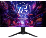 از روك شاشة العاب مسطحه حجم 32 انش 4K/UHD 240Hz & FHD 480Hz , زمن الاستجابة 0.03 م تانيه, دعم HDMI 2.1, مع تقنية FreeSync Premium Pro - اسود